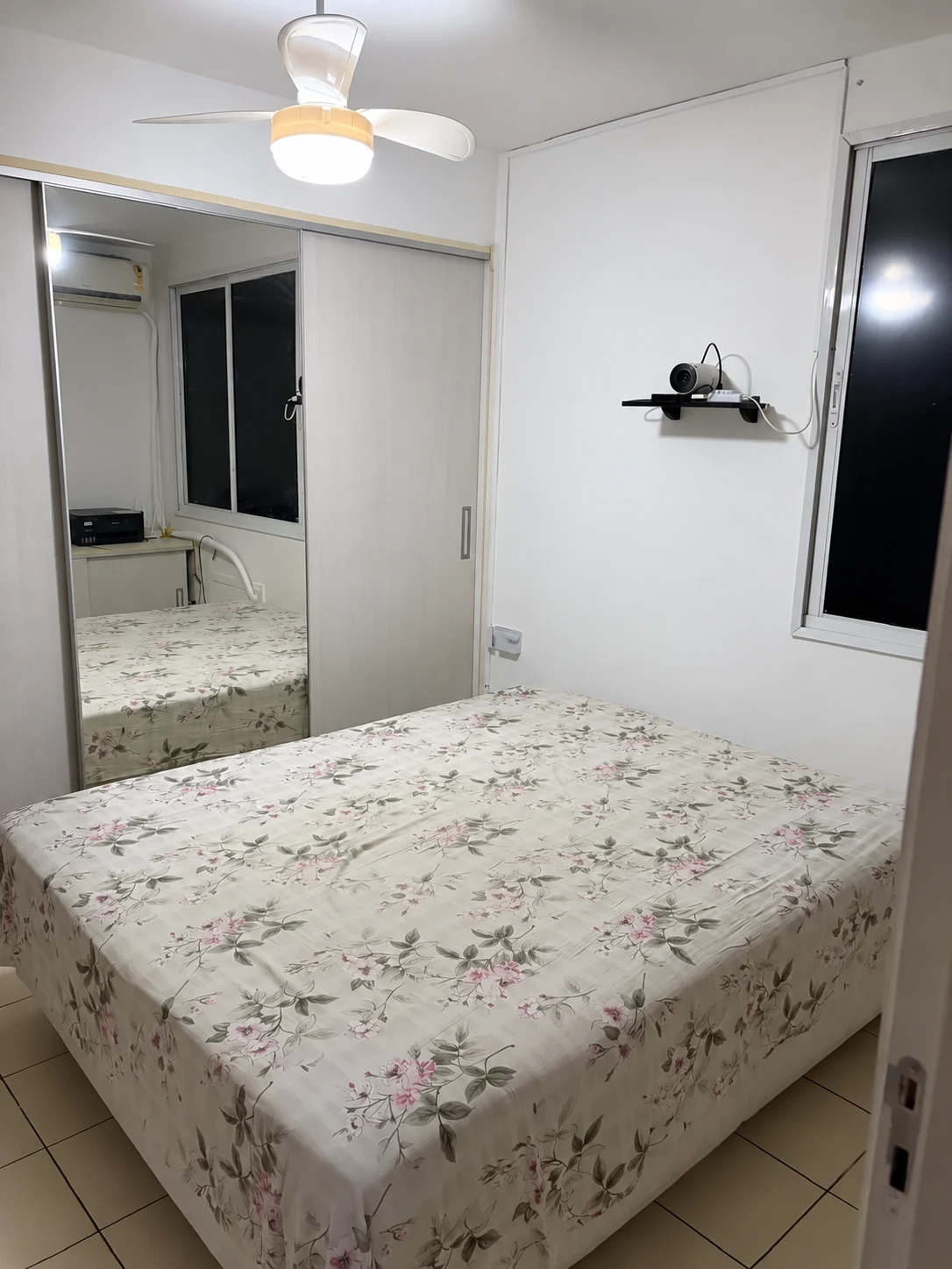 Quarto de casal do apartamento
